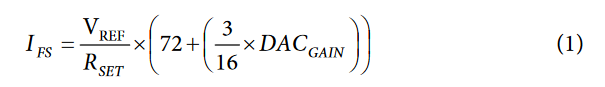Equation 1.