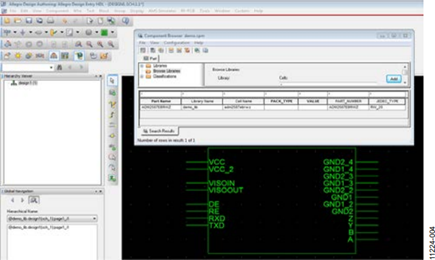 ADM2587E Isolated RS-485/RS-422 Transceiver Component