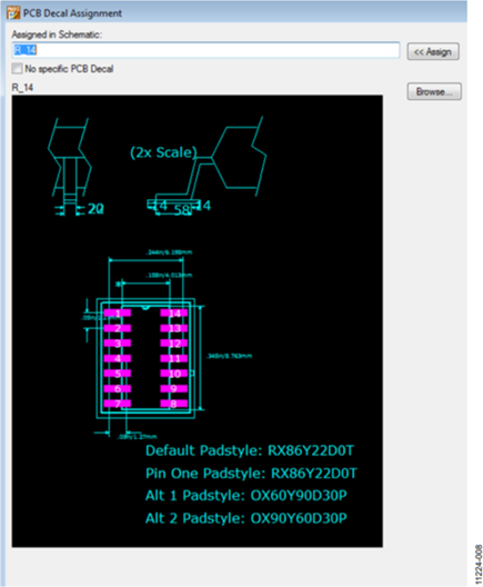 ADN4697E M-LVDS Transceiver Component Displayed