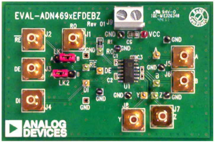 Figure 15. EVAL-ADN469xEFDEBZ Customer Evaluation Board.