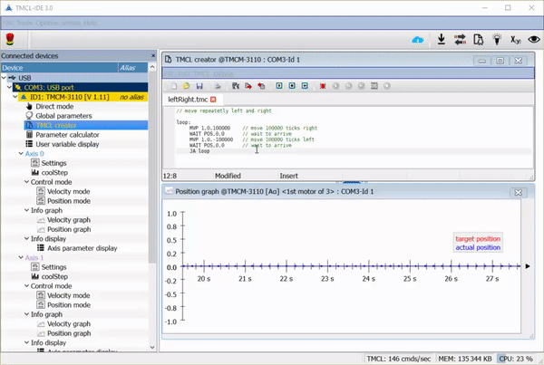 Interface for software tool
