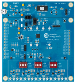 MAX34461A EVKIT Top View