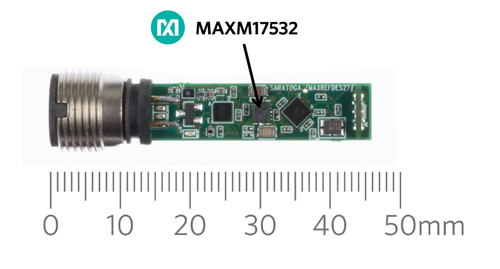 Figure 9. MAXM17532 uSLIC power module in a tiny proximity sensor