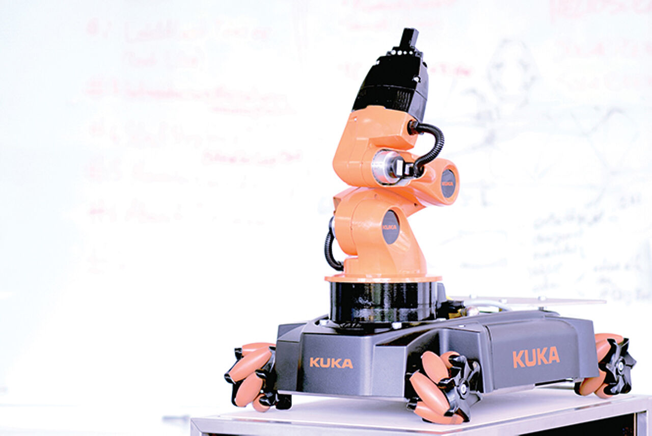 Figure 2 – All control and communication embedded in KUKA’s YouBot is taken care of by Trinamic, freeing KUKA’s engineering teams from motion control so that they can focus on their core expertise instead.