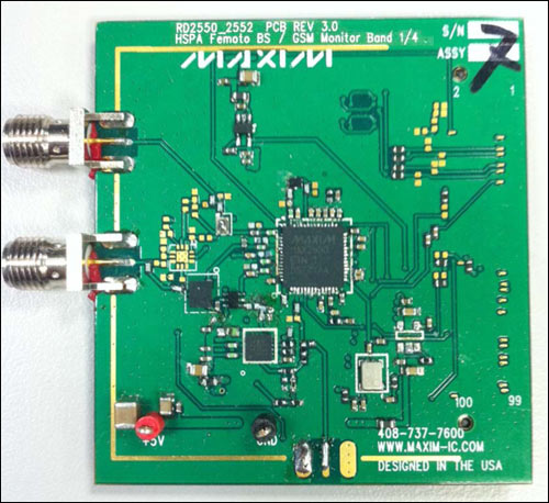 图3. Maxim Femto基站参考设计