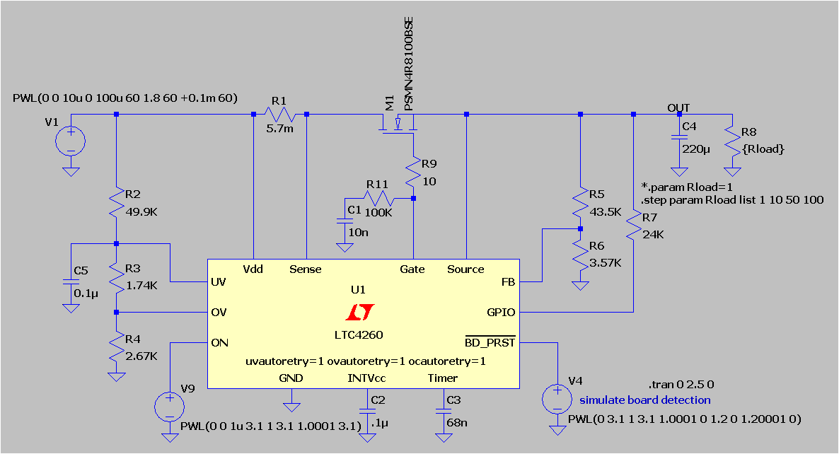 LTC4260 Example