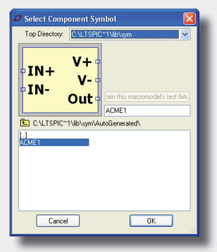 Select Component Symbol