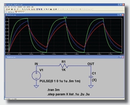 LTspice IV: Using the .STEP Command to Perform Repeated Analysis