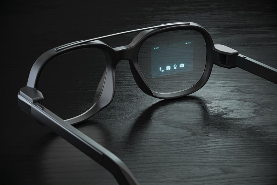 Figure 2. Future smart glasses will integrate many visual and audio features.
