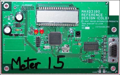 Figure 11. The cold board of the reference design