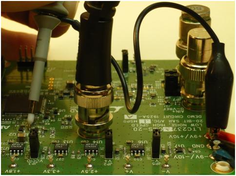 Waveforms of Figure 2 and Figure 3 were taken using the standard ground lead for the scope probe