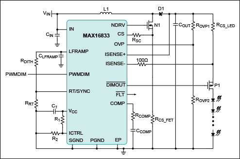 Figure 1. Typical operating circuit.