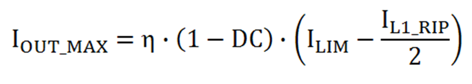 Zeta and SEPIC Maximum Output Current Equation