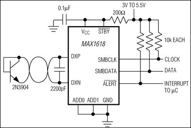 MAX1618:典型工作电路