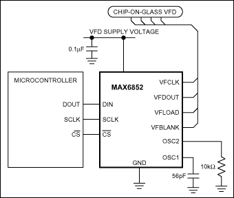 MAX6852：典型应用电路