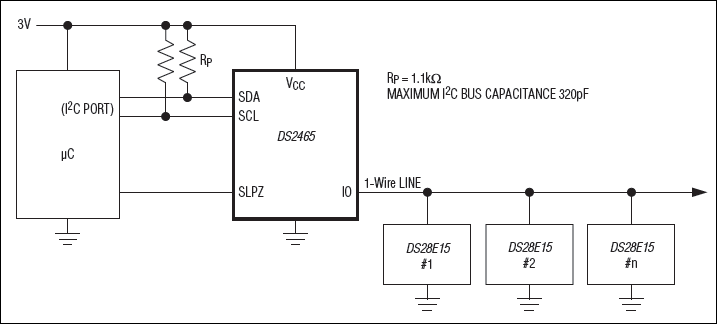 DS2465: Typical Application Circuit