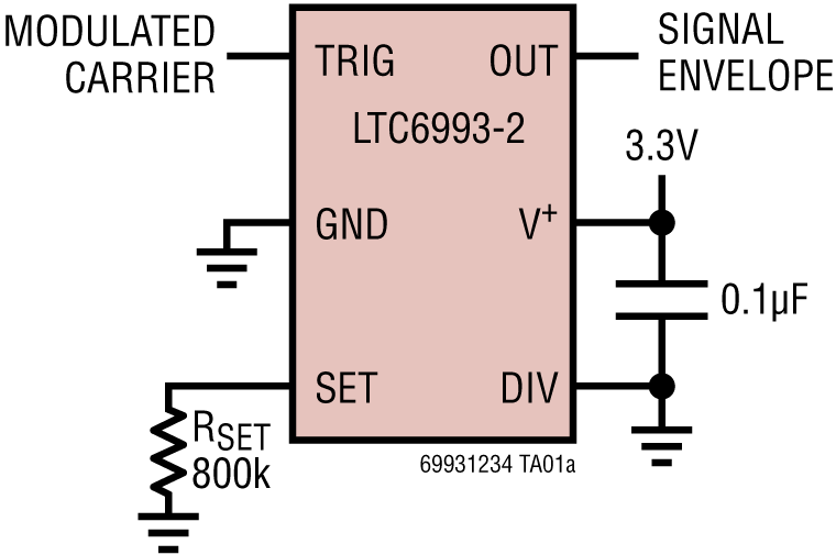 LTC6993-6993-1-6993-2-6993-3-6993-4 Application Circuit