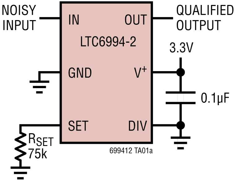 LTC6994-1-6994-2 Application Circuit