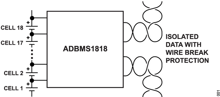 ADBMS1818 Application Circuit