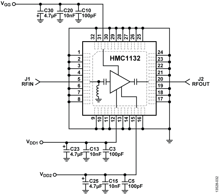 HMC1132 Circuit Diagram