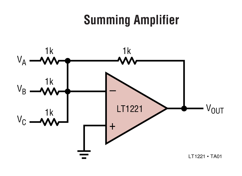 Summing Amplifier
