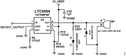 Figure 14. Timer Block LTC6994 Click Sound Generator