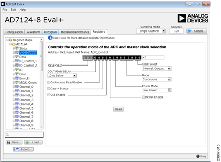 Registers Tab