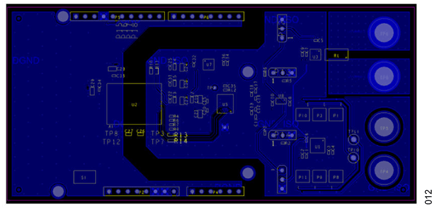 Figure 11. Bottom layer PCB isolation