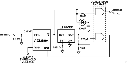 Figure 12. CN0555 Automatic Reset Circuitry