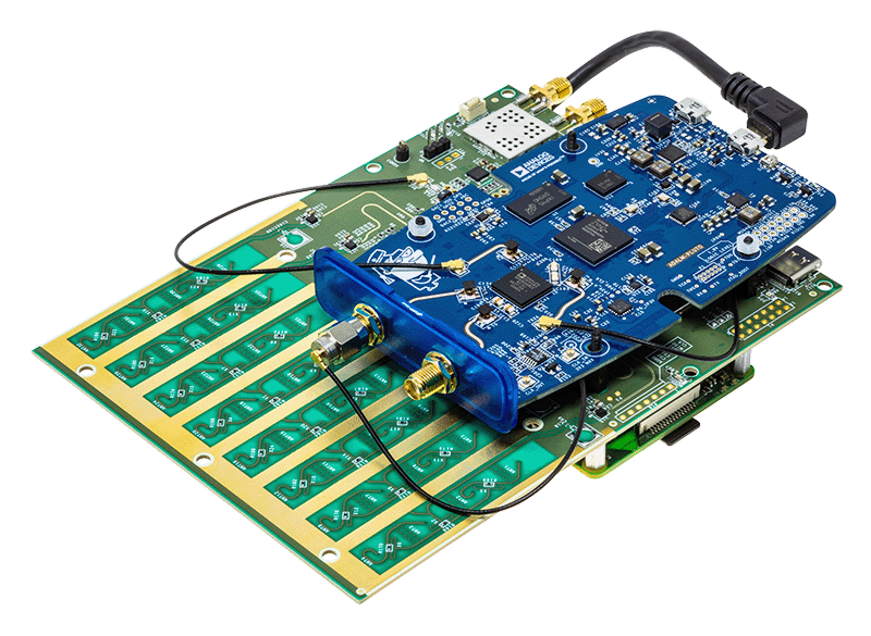 EVAL-CN0566-RPIZ KIT - Angle View