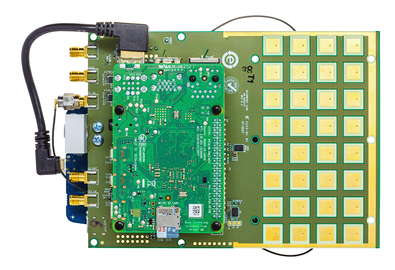 EVAL-CN0566-RPIZ KIT - Angle View