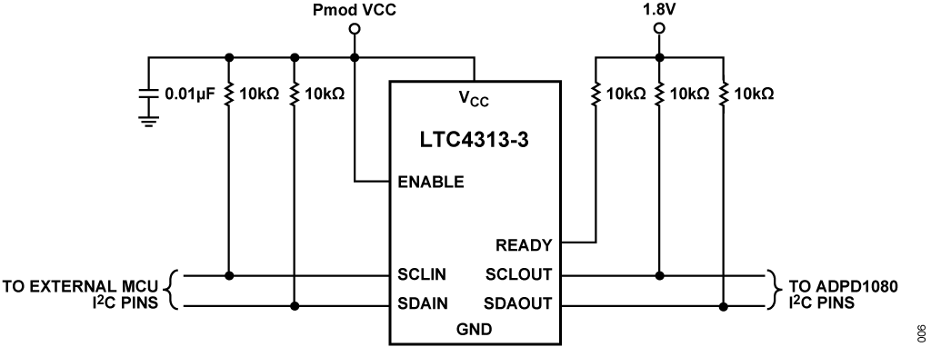 Figure 7. LTC4313-3 Connection Diagram