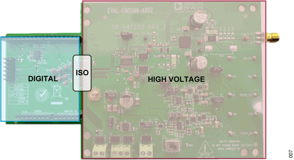 Figure 7. PCB Area Isolation.