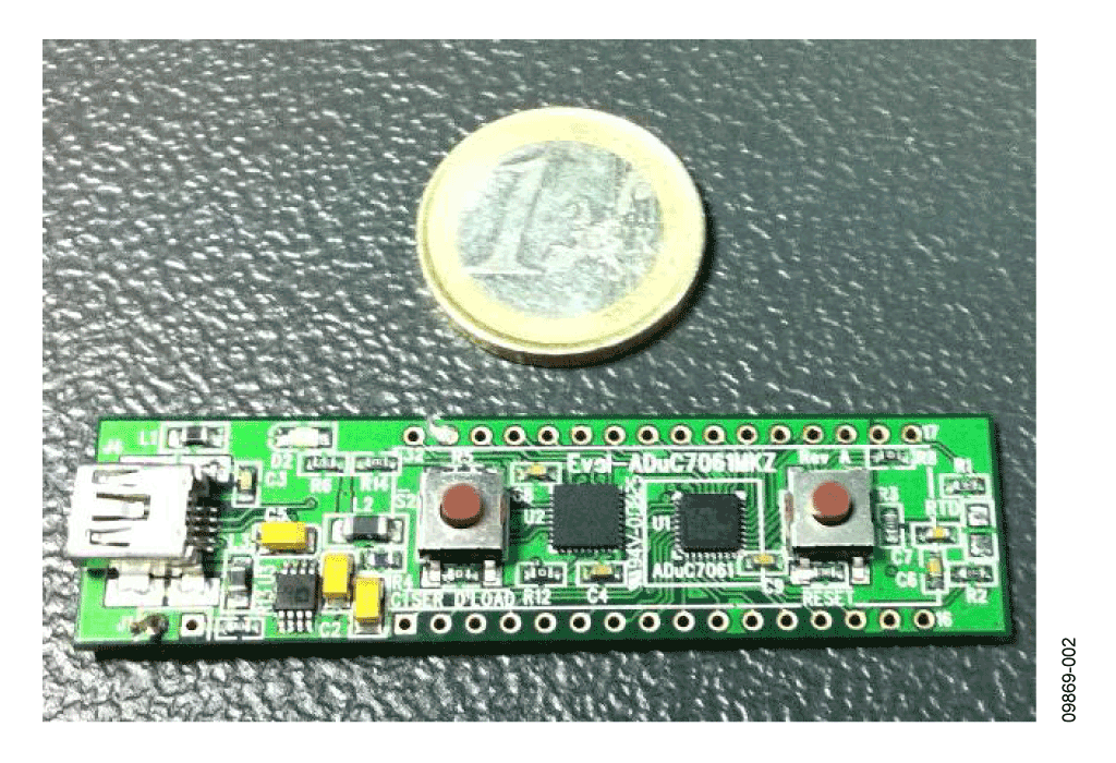 EVAL-ADUC7061MKZ Board Used for this Circuit