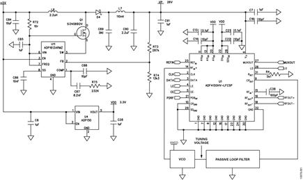 Boost Converter Used for the High Voltage Charge Pump Supply