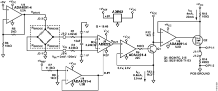 Pressure Sensor Signal Conditioning Circuit