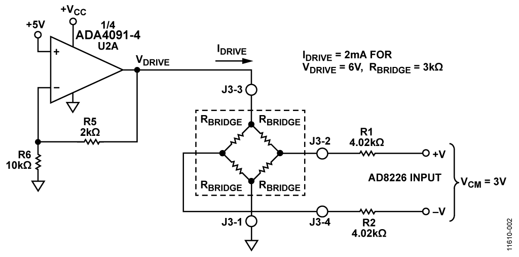 Sensor Voltage Drive Configuration