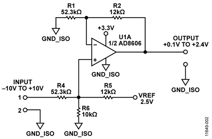 Input Voltage Signal Conditioning Circuit