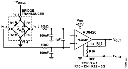 AD8420 Instrumentation Amplifier
