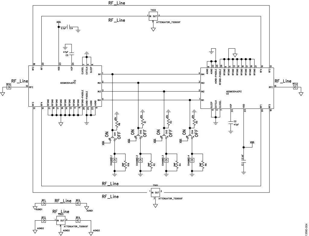 EVAL-CN0377-EB1Z Full PCB Schematic