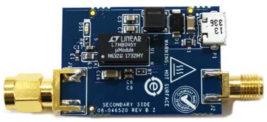 Bottom View of EVAL-CN0417-EBZ Board