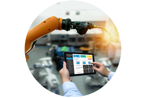 Smart factory technologies utilization in machine visioning.