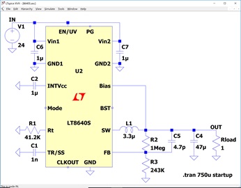 Figure 5. Schematic of a macromodel test fixture.