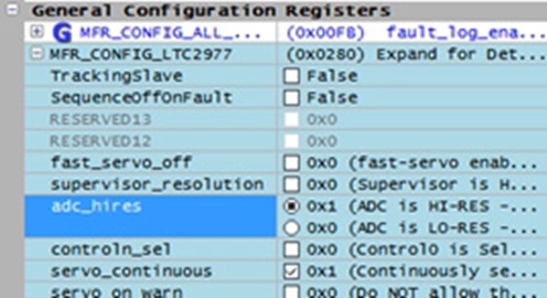 Figure 13. MFR_CONFIG adc_hires bit. Figure 13. MFR_CONFIG adc_hires bit.
