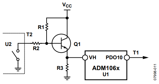 Figure 11. Alternative Input Rail Setup.
