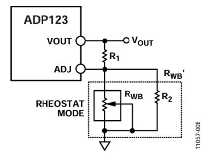 Figure 8. Reduced Tolerance Error with Parallel Resistance.