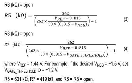 Equation 3 and 4