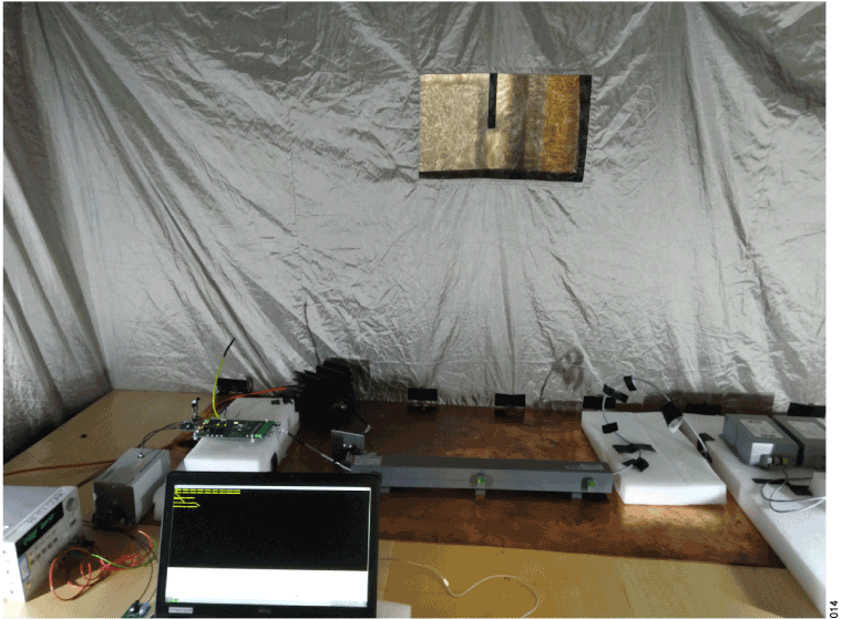 Figure 14. IEC 61000-4-6 Test Setup Photograph.