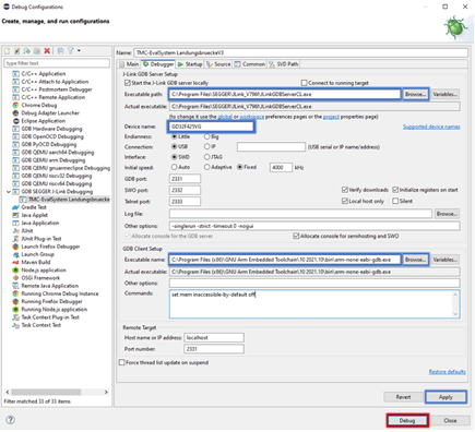 Figure 15: Adjust the Settings for the Connection to the Landungsbrücke