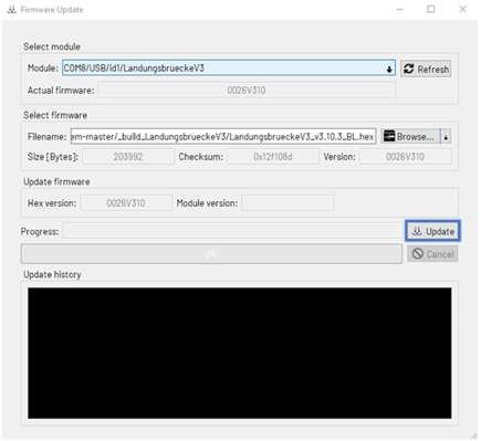 Figure 9: TMCL-IDE Update Image File
